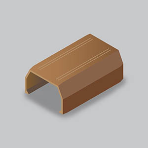 ニュー・エフモール　ジョイントカバー４号ブラウン